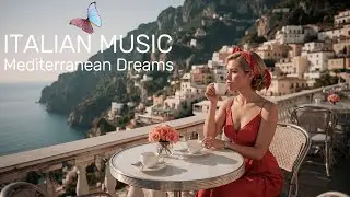 Amalfi Morning Caf&eacute; 🌞 Italian Guitar Relaxing Mix | Mediterranean Chill Vibes for Coffee