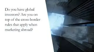 Global cross-border marketing and selling compliance