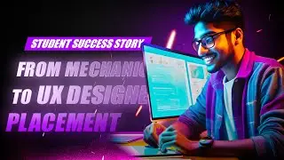 Success Job Story : Student Placed as UI/UX Designer #8179540788 #uiux #uiuxdesign #noncoding