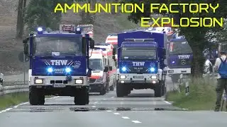 16min Einsatzfahrten| Katastrophenschutz- Vollübung Vogtlandkreis 2017