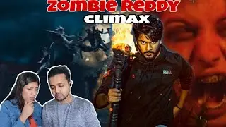 Zombie reddy Climax | tejja sajja | COUPLE REACTION | BOYFRIEND GIRLFRIEND REACTION