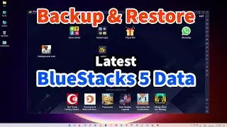 Как сделать резервную копию и восстановить данные в последней версии BlueStacks 5 - 2025