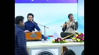 Salman Adil playing flute in Sufi kalam