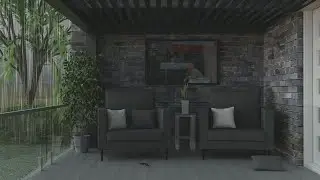 Cozy Balcony Rain: Relaxing Rain Sounds for Sleep, Study, Focus, Meditation, & ASMR.
