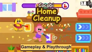 Coco clean the messy house 🏠🏘️🏡#home #cleanup #cocobi #educational #cocomelon #gameplay #fun