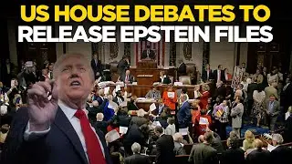 Epstein Files News LIVE: Urgent Debate to Release Epstein Files Before Congress Vote | Trump News