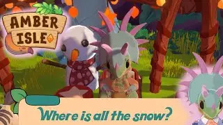 What screams Christmas cheer more than Dinosaurs | Amber Isle lets play #8