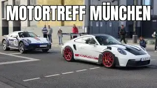 Mengen an Supercars beim Motortreff in München!! (Part 1)| Carspottingvlog