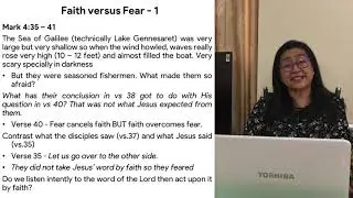 Bible Study Online - Series 2 - Episode 3 - Faith Versus Fear