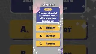 Advanced English Vocabulary Challenge: Skinner, Reorient, Epidural | Can You Score 3/3?
