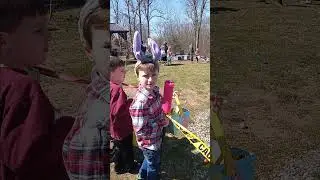 going easter egg hunting