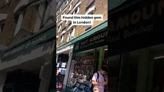 Found this hidden gem in London! 📚💖 #booklovers #shorts