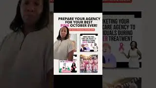 Home Care Marketing in the month of October #homecare #pinkoctober #october #marketing