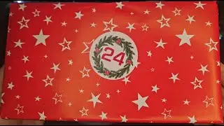 Tabletop Gaming Magazine Advent Calendar 2025 Days 24 Opening Unwrapping