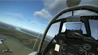 Il2GB Combat Box - P-51B/C - Rainy patrols over the Low Countries - 109 encounter, furball over klev