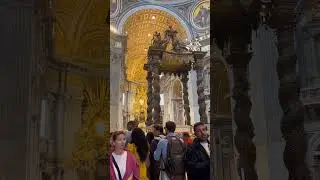 Inside the Vatican Church, Rome.