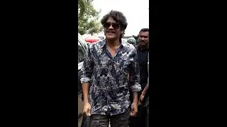 #nagarjunaakkineni mass entry with #sonalchauhan #theghost press meet #shorts #shortsvideo #short