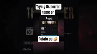 Пробую хоррор за 8$ на Potato PC #амнезия #гейминг