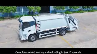 Yiwei 18 Ton Pure Electric Garbage Compactor Truck