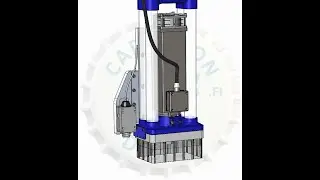 Cadvision - Solidworks 3D - USB microscopic camera for setting an origo & alignment on a CNC router.