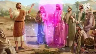 The witness of John the Baptist (lamp of God)