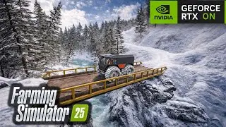 SHERP Mountian Adventure (Realistic Graphics) | New Map! | Farming Simulator 25