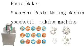 Pasta Maker |Macaroni Pasta Making Machine| spaghetti  making machine|Commercial Spaghetti Machine