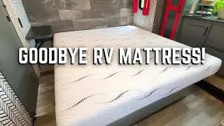 Replacing our King Size RV Mattress with a Queen Size Purple Mattress