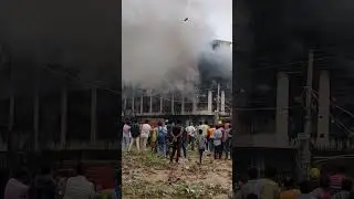 Fire in a jeans factory near Ranholla #delhi #delhipolice #delhifire #news #delhicm