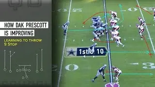Dak Prescott's Anticipation is Improving - Learn to Throw a 9 Stop