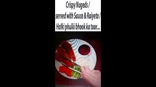 Crispy Nugeds / Served with Sauce & Raiyeta/