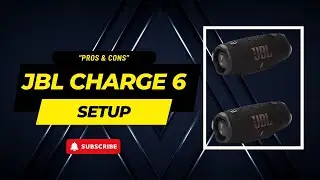JBL Charge 6 Complete Setup | AI Sound Boost, Powerbank & Strap Explained!