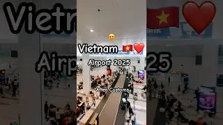 Прибытие во Вьетнам, часть 2: 📍Ханой после таможни |Аэропорт Нойбай 🇻🇳 2025