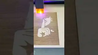 Engraving Speed 20,000mm/min, Cut Speed 300mm/min,power 100% #swiitolE18Pro#swiitol #laserengraving