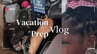 ✨ Vacation Prep Vlog ✨ | Hair Appointment, Nails, Packing & Cleaning!