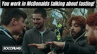 Lent vs Ramadan | Charity in Islam vs Christianity | (Young Bob) | Speakers' Corner