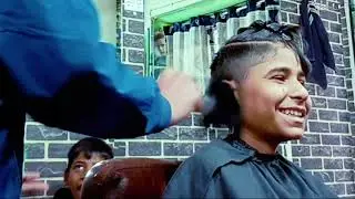 One side hair cut😎😎🤫🫶👌