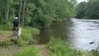 Rum River in Milaca, Minnesota