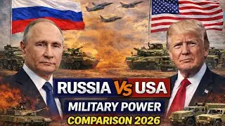 Russia vs USA Military Power Comparison 2026 | Army, Navy & Air Force Analysis
