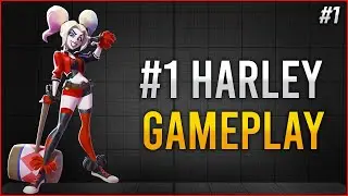 Multiversus #1 Harley Gameplay | Going Against Playtesters Day 1
