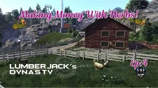 Making Money With Herbs! / Lumberjack's Dynasty Let's Play! / Ep:4
