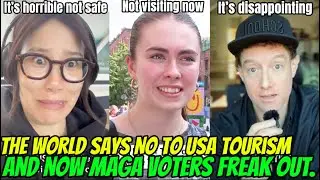 MAGA Voters Throw A Tantrum After the World Boycotts American Tourism
