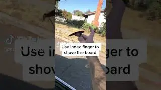 How do cool tricks on a finger surfboard #short
