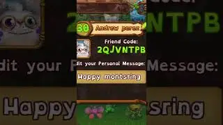 My dawn of fire friend code #msm #mysingmonsters #games #friendcode