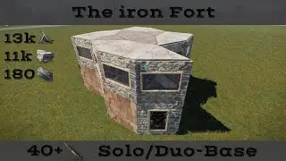 Железный форт | Rust Solo/duo Base