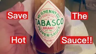SAVE THE HOT SAUCE!! Hot Sauce is LIFE!! Protect ur Hot Sauce!! JUST SAY NO to PANIC!! C8 GOALS!!
