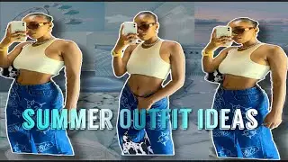 SUMMER OUTFIT IDEAS! Styling Summer 2021 Fashion trends | Casual + Dressy Summer Lookbook