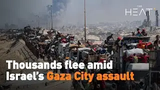 Thousands flee amid Israel&rsquo;s Gaza City assault