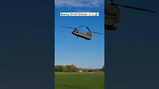Chinook The Tandem Rotor Helicopter during an exercise 🤘🚁🔊 #aviation #helicopter #shorts