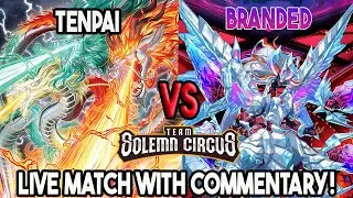 Tenpai Vs Branded : Yu-Gi-Oh! Locals Feature Match | Live Duel